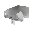 Угол вертикальный внешний с разворотом 90 левый МКС 600x50