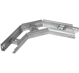 Угол горизонтальный лестничный 90° МКС 400x50