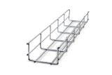 Усиленный проволочный лоток 400x100