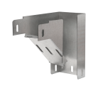 Угол вертикальный внешний с разворотом 180 МКС 150x50