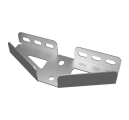 Консоль без опоры двойная МКС 1040x35x1000