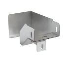 Угол вертикальный внешний с разворотом 90 правый МКС 150x80