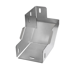 Угол вертикальный внутренний с разворотом 90 лев МКС 500x80